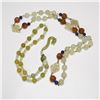 Image 1 : 2pc Asian Carved Jade Necklaces