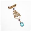 Image 3 : 4pc Mixed Metal and Rhinestone Celestial Jewelry