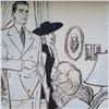 Image 2 : Wayne Hall Original Illustration, Don't Say That Word, 1945, Signed