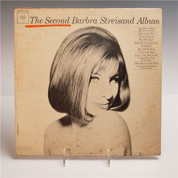 Barbra Streisand LP Record The Second Barbra Streisand Album