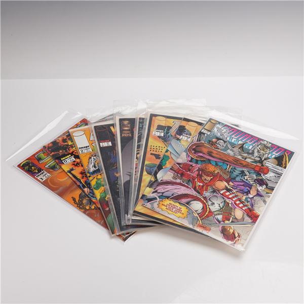 10pc Image Comics' Modern Era Issues & Marvel Metal Mr.Sinister Print