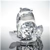 Image 3 : Swarovski Crystal Figurine with Base, Lion