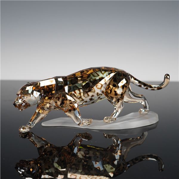 Swarovski Crystal Figurine, Jaguar