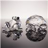 Image 2 : 2pc Swarovski Crystal Figurines, Frog Prince V2 & Large Turtle