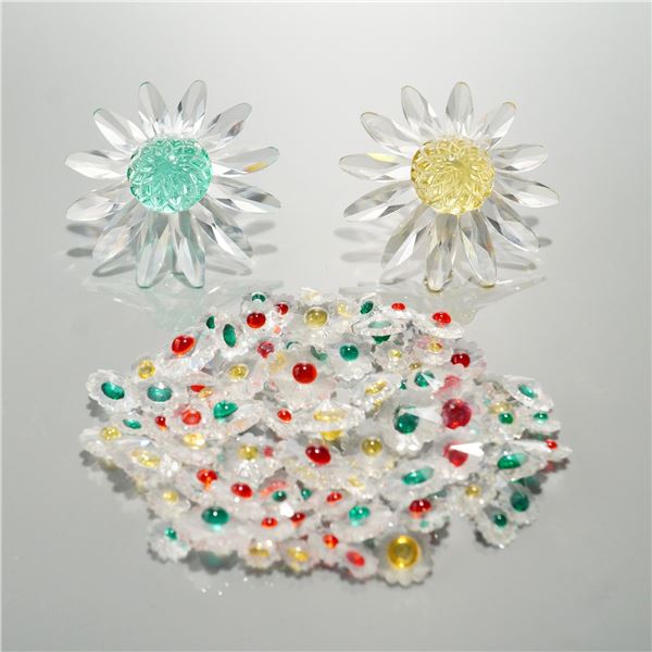 Swarovski Crystal Figurines and Loose Crystals, Marguerites