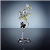 Image 1 : Swarovski Crystal Paradise Flower Sculpture, Deoria Yellow