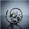 Image 4 : Swarovski Crystal Paradise Flower Sculpture, Deoria Yellow