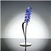 Image 1 : Swarovski Crystal Paradise Flower Sculpture, Dindori Sapphire