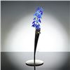 Image 2 : Swarovski Crystal Paradise Flower Sculpture, Dindori Sapphire