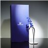 Image 6 : Swarovski Crystal Paradise Flower Sculpture, Dindori Sapphire