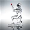 Image 2 : Swarovski Masquerade Crystal Figurine with Base, Harlequin