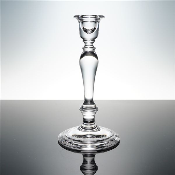 Tiffany Clear Crystal Candle Holder