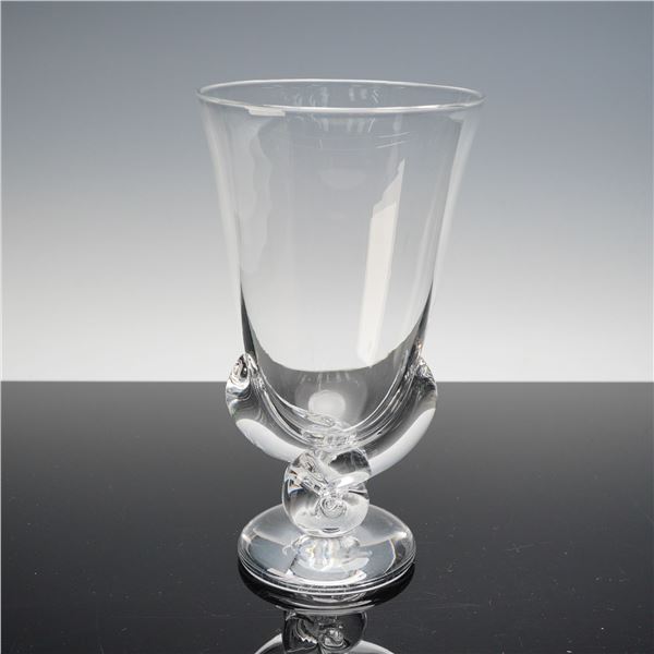 Steuben Clear Crystal Flower Vase, 7913