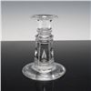 Image 2 : Steuben Clear Crystal Candle Holder, Teardrop