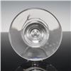Image 3 : Steuben Clear Crystal Candle Holder, Teardrop
