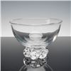 Image 2 : Steuben Crystal Footed Bowl with Six Lobed Feet