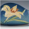 Image 2 : Roseville Pottery Console Bowl, Zephyr Lily