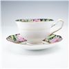 Image 2 : Royal Albert Porcelain Cup & Saucer Set, Needle Point
