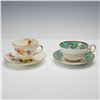 Image 1 : 4pc Royal Grafton and E.B Foley Teacup and Saucer Sets