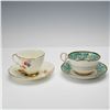 Image 2 : 4pc Royal Grafton and E.B Foley Teacup and Saucer Sets