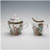 Image 1 : 2pc Coalport Creamer and Sugar Bowl with Lid, Indian Tree