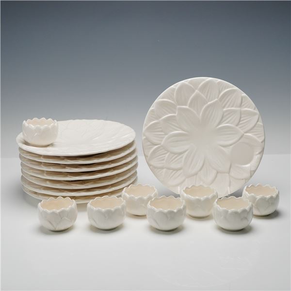 16pc Sigma Taste Setter Artichoke Plate & Sauce Cup Set