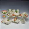 Image 1 : 17pc Fitz and Floyd Porcelain Breakfast Set for Six, Kitchen Harvest