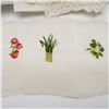 Image 2 : Assortment of Linen Embroidered and Crocheted Napkins, Various Sizes