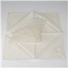 Image 2 : 15pc Linen Embroidered Dinner Napkins