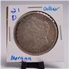Image 1 : 1921-D Morgan Dollar Silver One Dollar Coin