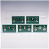 Image 1 : 5pc 1994-S to 1998-S United States Mint Proof Coin Sets