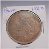 Image 1 : 1922 Peace Dollar Silver One Dollar Coin