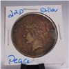 Image 1 : 1922 Peace Dollar Silver One Dollar Coin