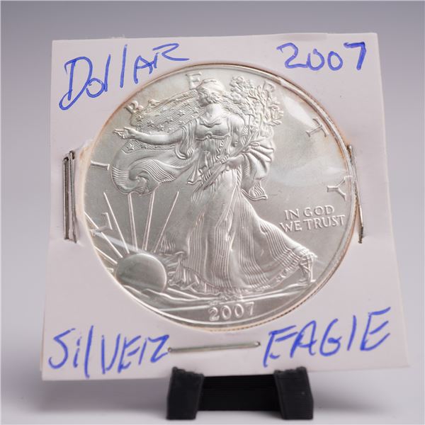 2007 American Silver Eagle One Dollar Coin