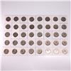 Image 2 : 40pc Kennedy Half Dollar Coins 1970s in Holders
