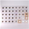Image 1 : 40pc Jefferson Nickel Coins 1938 to 1945 in Holders
