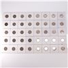 Image 2 : 55pc Jefferson Nickels 1940s Mixed Mintmarks Coins
