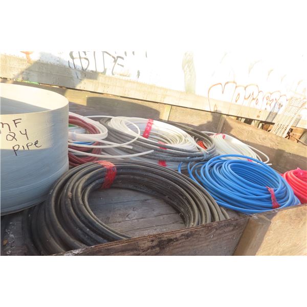 Assorted In-Floor Heating Pipe and PVC Pipe