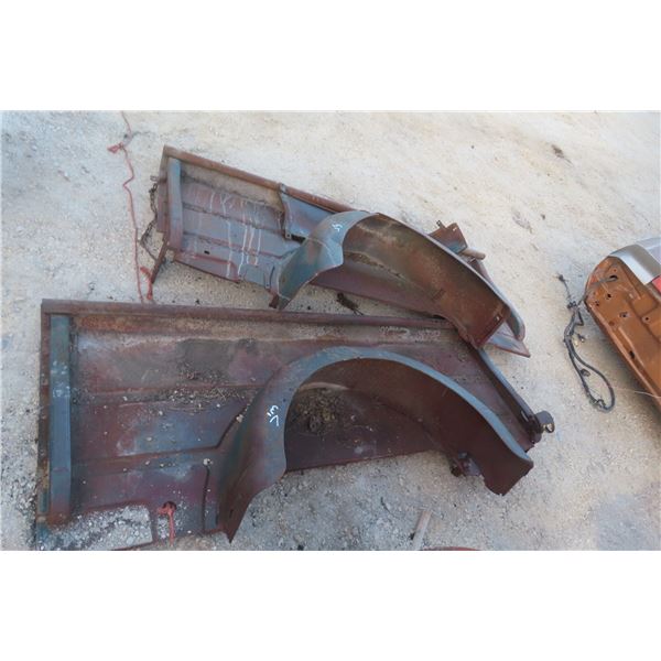 Pickup Truck Stepside Box Panels, Set of Two