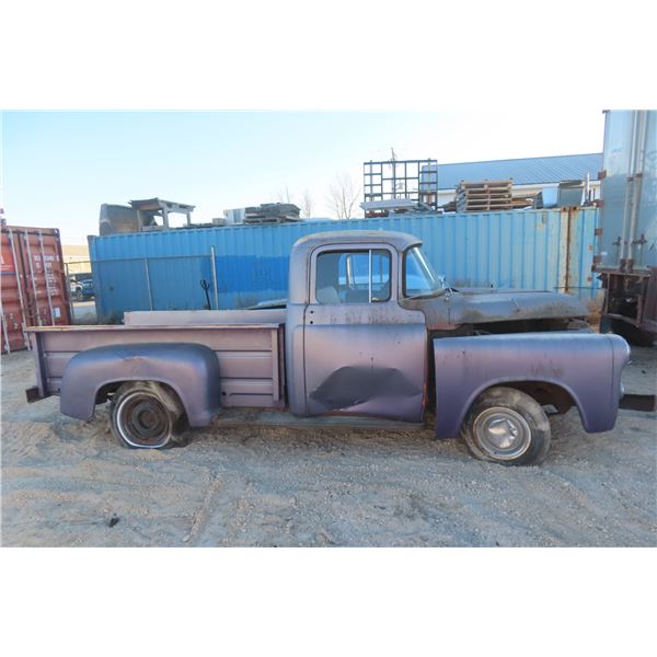 1950s Fargo Stepside 1/2-Ton with Engine, Flat Head 6, 3 on Tree, Box and Chassis and More