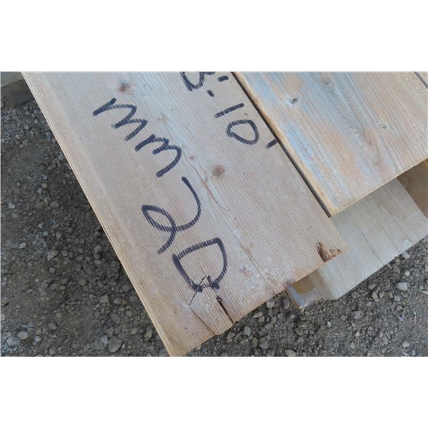 Twenty-Four 2" x 8" Boards, 8'–10'