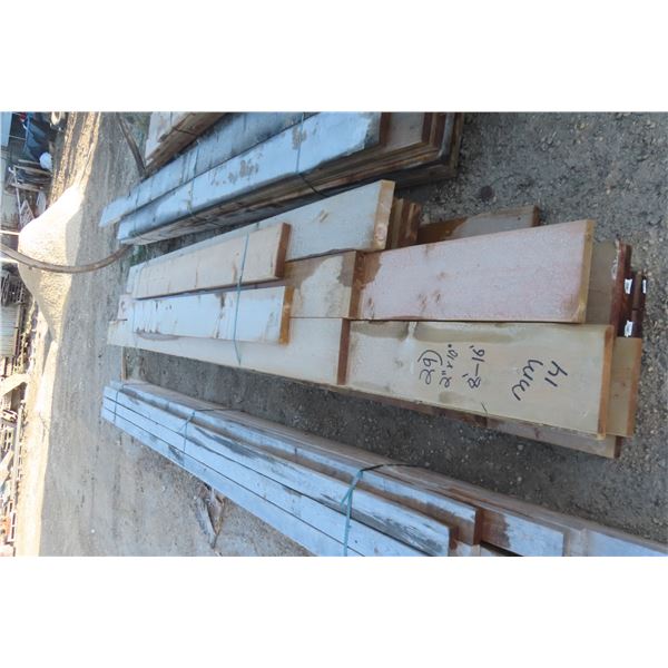 Twenty-Nine 2" x 10" Treated Boards, 8'–16'