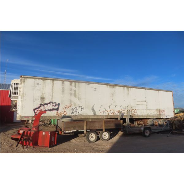 48' Fruehauf Semi Freight Trailer Tandem w/ Thermo King Reefer