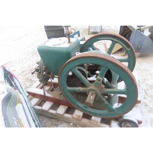 Fairbanks 3–5 HP Stationary Engine with Compression