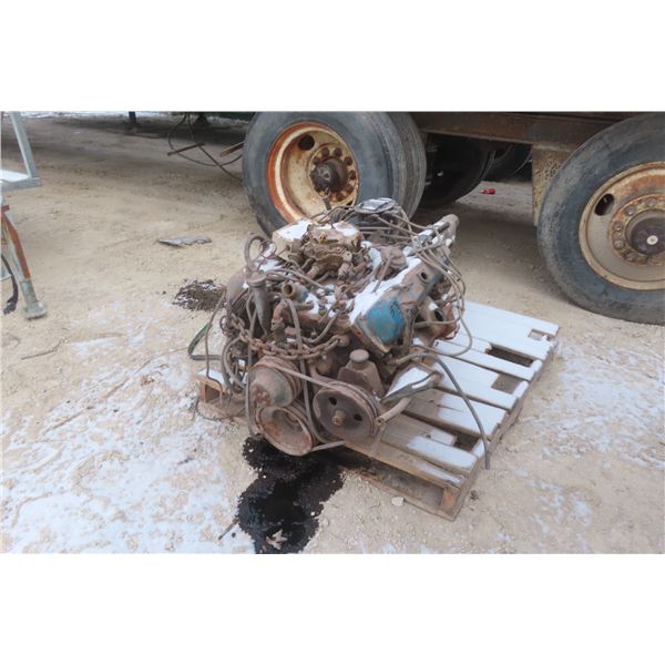 BIS V8 Engine with Transmission – Condition Unknown