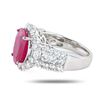 Image 3 : 4.62 ctw Ruby and 2.13 ctw Diamond Platinum Ring