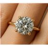 10K YELLOW GOLD 1.3G LAB DIAMOND 0.7CT RING SIZE 6