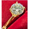Image 5 : 10K YELLOW GOLD 1.3G LAB DIAMOND 0.7CT RING SIZE 6