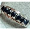 Image 2 : SILVER GENUINE SAPPHIRE RING