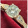 Image 2 : 10K YELLOW GOLD 1.68G NATURAL DIAMOND 0.55CT +